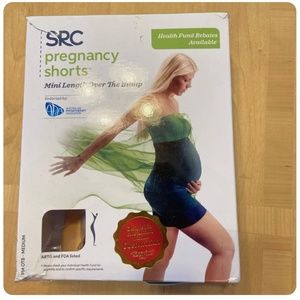 SRC Pregnancy Shorts Mini Over the Bump Medium, Black